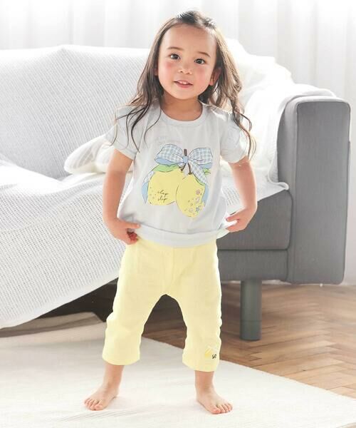 SLAP SLIP / スラップ スリップ その他パンツ | 【スララク/防汚加工】前後フリーで時短!パパパッと穿ける7分丈前向きパンツ(80~120cm) | 詳細8