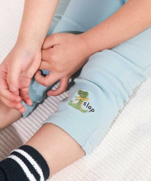 SLAP SLIP / スラップ スリップ その他パンツ | 【スララク/防汚加工】前後フリーで時短!パパパッと穿ける7分丈前向きパンツ(80~120cm) | 詳細16