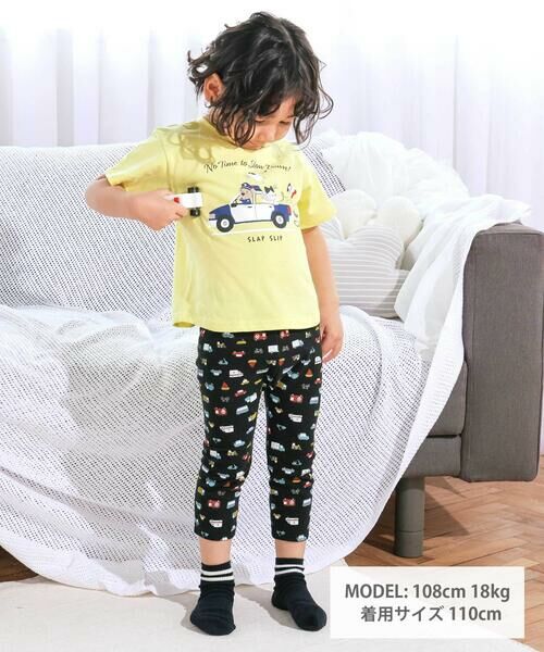 SLAP SLIP / スラップ スリップ その他パンツ | 【スララク/防汚加工】前後フリーで時短!パパパッと穿ける7分丈前向きパンツ(80~120cm) | 詳細20