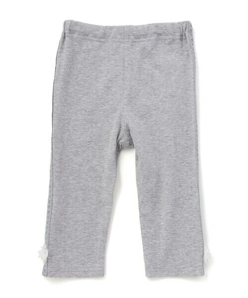 SLAP SLIP / スラップ スリップ レギンス・スパッツ | 【お揃い】無地&総柄6分丈レギンス(80~130cm)（グレー）