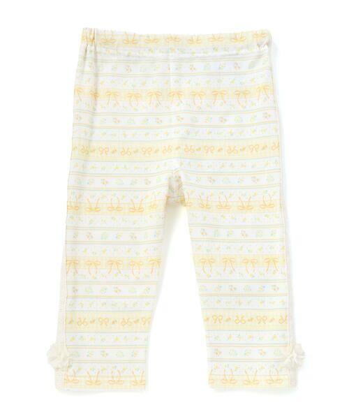 SLAP SLIP / スラップ スリップ レギンス・スパッツ | 【お揃い】無地&総柄6分丈レギンス(80~130cm)（イエロー系）