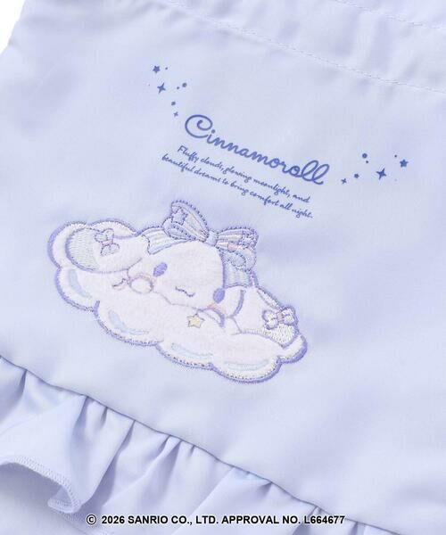 SLAP SLIP / スラップ スリップ その他小物 | 【シナモロール/ポムポムプリン×SLAPSLIP】フロントプリントフリルチェック巾着 | 詳細3