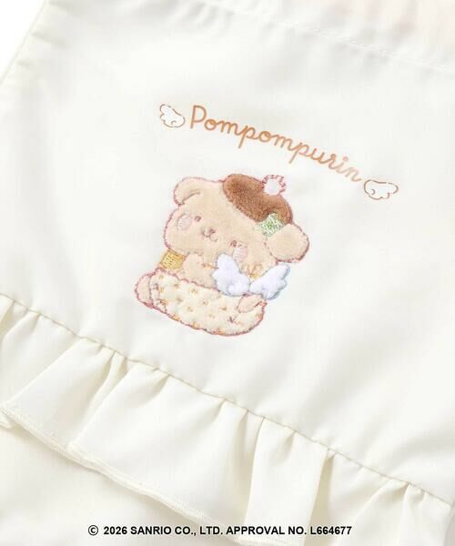 SLAP SLIP / スラップ スリップ その他小物 | 【シナモロール/ポムポムプリン×SLAPSLIP】フロントプリントフリルチェック巾着 | 詳細7