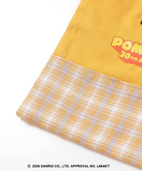 SLAP SLIP / スラップ スリップ その他小物 | 【シナモロール/ポムポムプリン×SLAPSLIP】フロントプリントフリルチェック巾着 | 詳細14