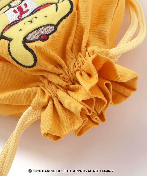 SLAP SLIP / スラップ スリップ その他小物 | 【シナモロール/ポムポムプリン×SLAPSLIP】フロントプリントフリルチェック巾着 | 詳細15