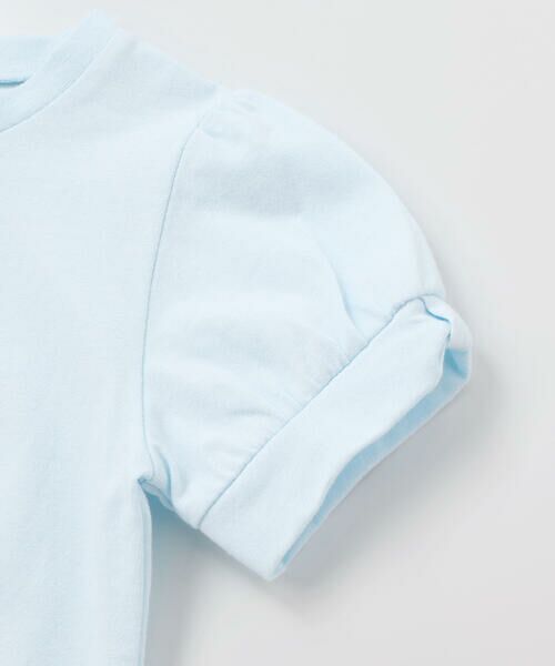 SLAP SLIP / スラップ スリップ Tシャツ | 【お揃い】モチーフパッチ刺しゅうリボンスリーブ半袖Tシャツ(80~130cm) | 詳細11