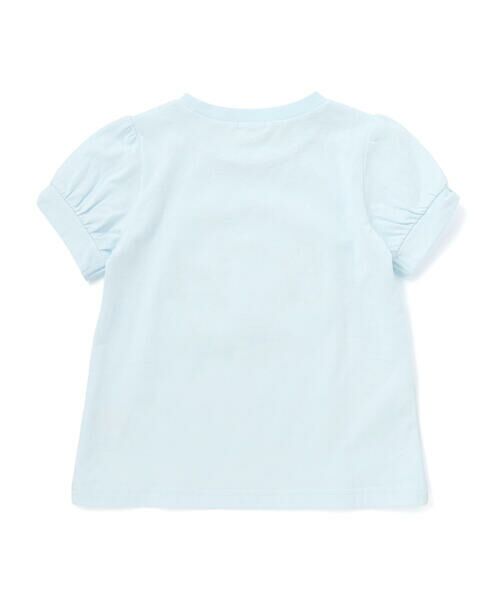 SLAP SLIP / スラップ スリップ Tシャツ | 【お揃い】モチーフパッチ刺しゅうリボンスリーブ半袖Tシャツ(80~130cm) | 詳細7