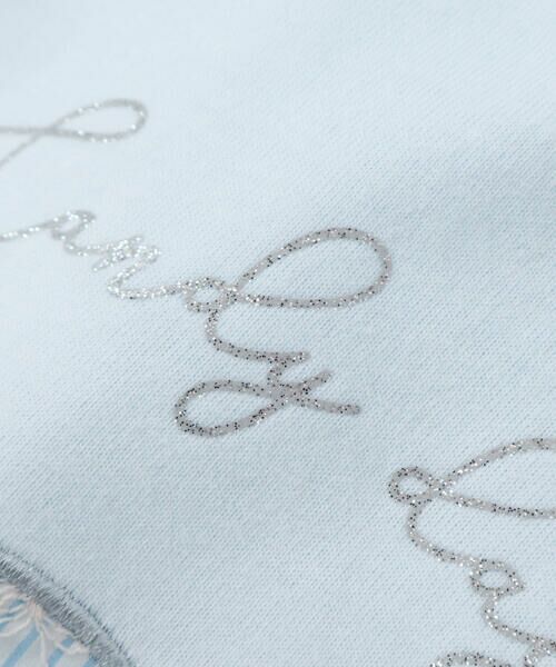 SLAP SLIP / スラップ スリップ Tシャツ | 【お揃い】モチーフパッチ刺しゅうリボンスリーブ半袖Tシャツ(80~130cm) | 詳細10