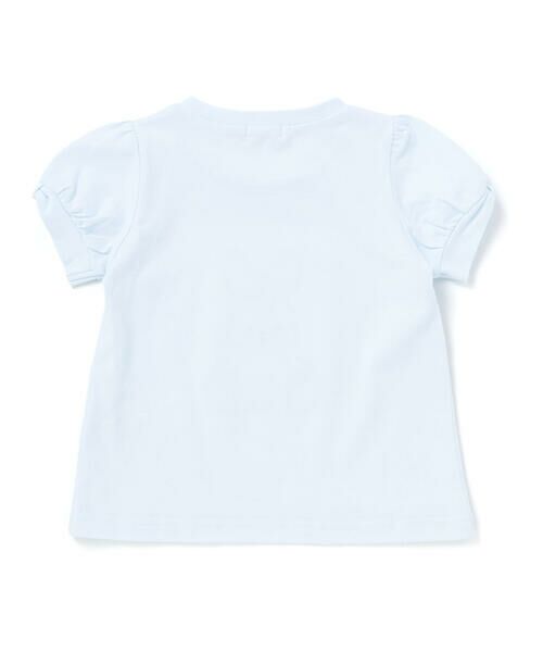 SLAP SLIP / スラップ スリップ Tシャツ | 【お揃い】モチーフパッチ刺しゅうリボンスリーブ半袖Tシャツ(80~130cm) | 詳細18