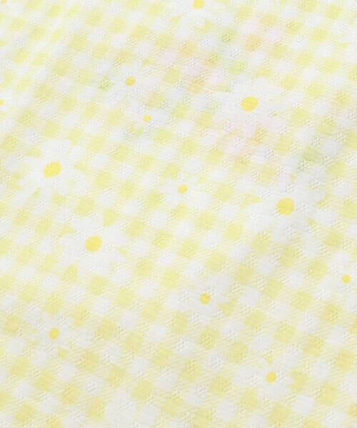 SLAP SLIP / スラップ スリップ Tシャツ | 【お揃い】花モチーフ付き裾スカラップ天竺半袖Tシャツ(80~130cm) | 詳細13