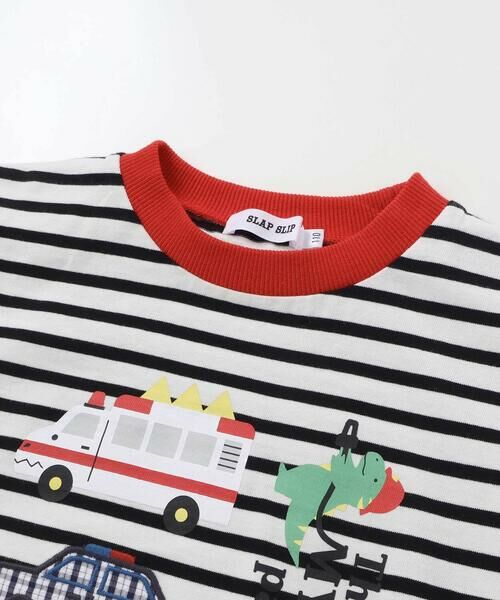 SLAP SLIP / スラップ スリップ Tシャツ | アニマルモチーフプリント天竺Tシャツ(80~130cm) | 詳細10