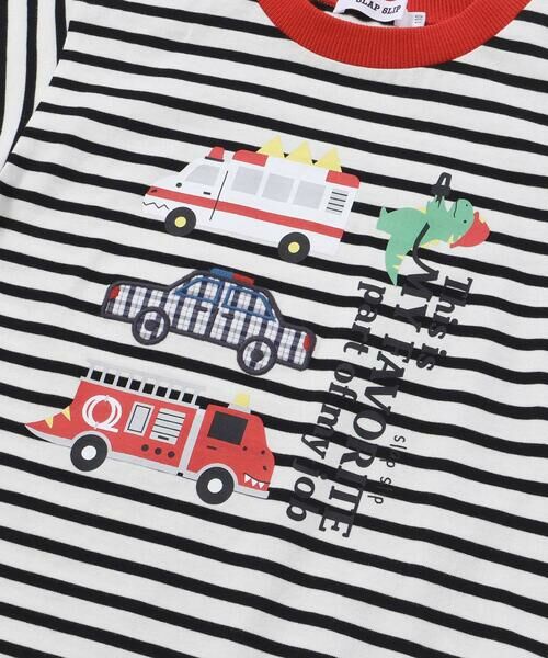 SLAP SLIP / スラップ スリップ Tシャツ | アニマルモチーフプリント天竺Tシャツ(80~130cm) | 詳細11