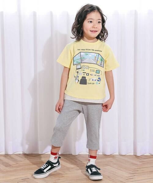 SLAP SLIP / スラップ スリップ Tシャツ | 操縦席プリント天竺Tシャツ(80~130cm) | 詳細5