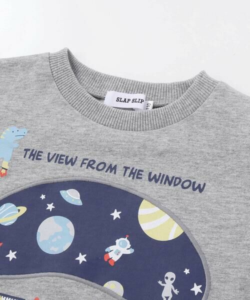 SLAP SLIP / スラップ スリップ Tシャツ | 操縦席プリント天竺Tシャツ(80~130cm) | 詳細12