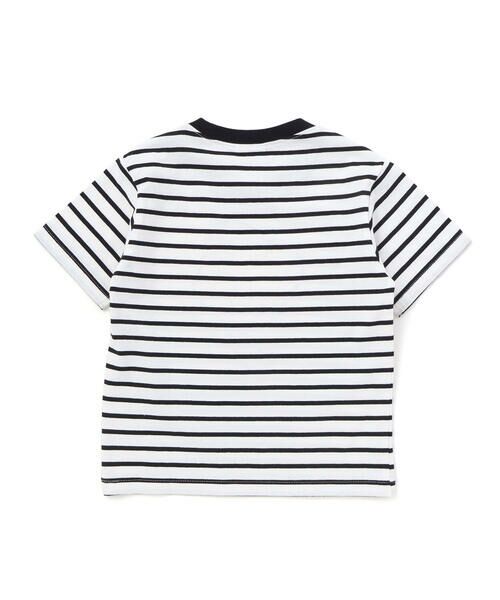 SLAP SLIP / スラップ スリップ Tシャツ | 【絵本コラボ-はらぺこあおむし-】無地&ボーダー柄半袖Tシャツ(80~120cm) | 詳細14