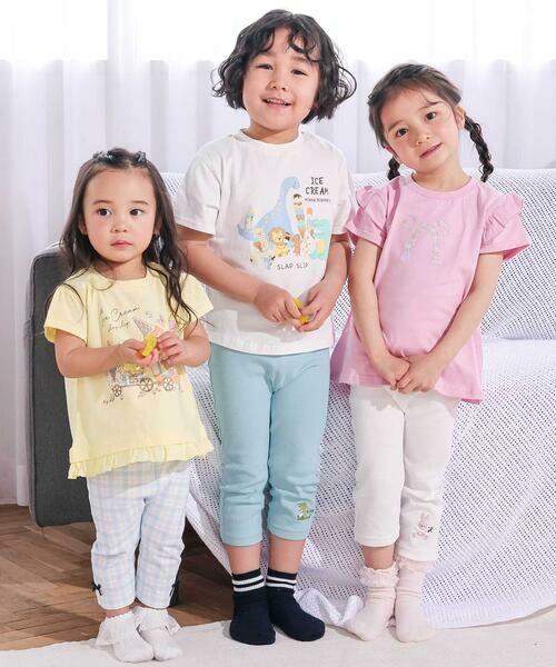 SLAP SLIP / スラップ スリップ Tシャツ | 【スララク/防汚加工/オーガニックコットン】ときめき女の子半袖Tシャツ(80~130cm) | 詳細6