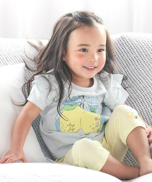 SLAP SLIP / スラップ スリップ Tシャツ | 【スララク/防汚加工/オーガニックコットン】ときめき女の子半袖Tシャツ(80~130cm) | 詳細10