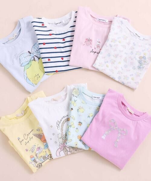 SLAP SLIP / スラップ スリップ Tシャツ | 【スララク/防汚加工/オーガニックコットン】ときめき女の子半袖Tシャツ(80~130cm) | 詳細11