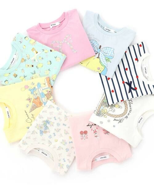 SLAP SLIP / スラップ スリップ Tシャツ | 【スララク/防汚加工/オーガニックコットン】ときめき女の子半袖Tシャツ(80~130cm) | 詳細13