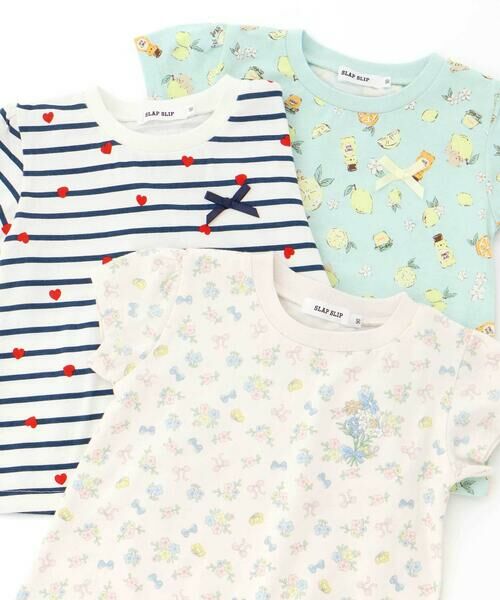 SLAP SLIP / スラップ スリップ Tシャツ | 【スララク/防汚加工/オーガニックコットン】ときめき女の子半袖Tシャツ(80~130cm) | 詳細16