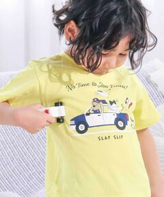 SLAP SLIP / スラップ スリップ Tシャツ | 【スララク/防汚加工/オーガニックコットン】わくわく男の子半袖Tシャツ(80~130cm)