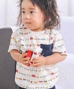 SLAP SLIP / スラップ スリップ Tシャツ | 【スララク/防汚加工/オーガニックコットン】わくわく男の子半袖Tシャツ(80~130cm)