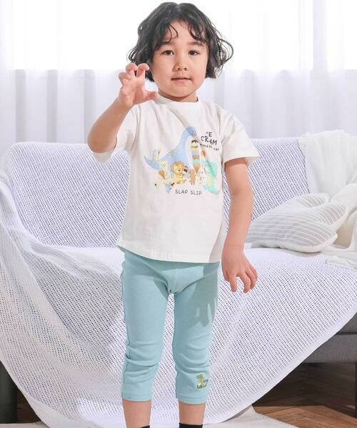 SLAP SLIP / スラップ スリップ Tシャツ | 【スララク/防汚加工/オーガニックコットン】わくわく男の子半袖Tシャツ(80~130cm) | 詳細5