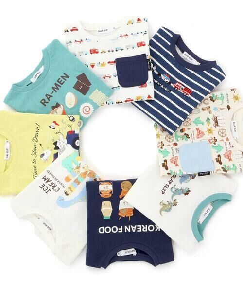 SLAP SLIP / スラップ スリップ Tシャツ | 【スララク/防汚加工/オーガニックコットン】わくわく男の子半袖Tシャツ(80~130cm) | 詳細8