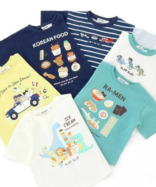 SLAP SLIP / スラップ スリップ Tシャツ | 【スララク/防汚加工/オーガニックコットン】わくわく男の子半袖Tシャツ(80~130cm) | 詳細10