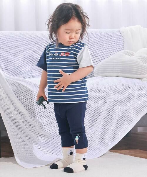 SLAP SLIP / スラップ スリップ Tシャツ | 【スララク/防汚加工/オーガニックコットン】わくわく男の子半袖Tシャツ(80~130cm) | 詳細19