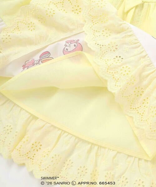 SLAP SLIP / スラップ スリップ ミニ丈・ひざ丈ワンピース | 【SWIMMERｘサンリオキャラクターズｘSLAPSLIP】フレアスカートレース付きワンピース(80~130cm) | 詳細18