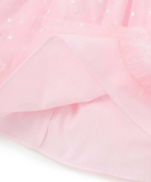 SLAP SLIP / スラップ スリップ ミニ丈・ひざ丈ワンピース | 【スラプリ】ラメドット柄チュールワンピース(90~130cm) | 詳細10