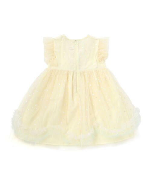 SLAP SLIP / スラップ スリップ ミニ丈・ひざ丈ワンピース | 【スラプリ】ラメドット柄チュールワンピース(90~130cm) | 詳細15