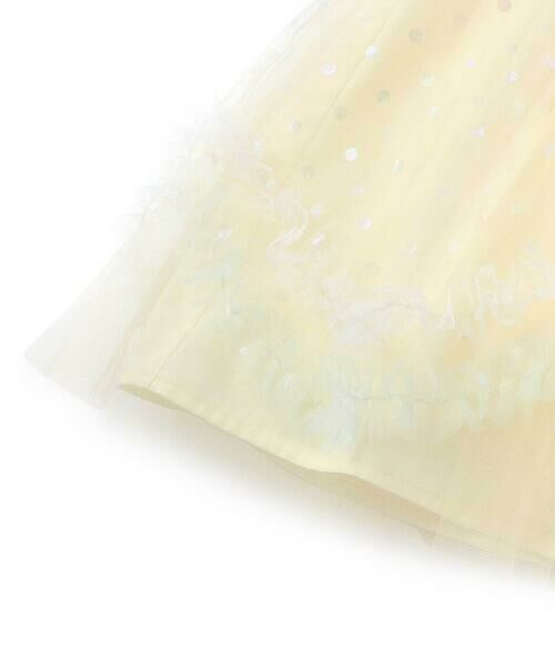 SLAP SLIP / スラップ スリップ ミニ丈・ひざ丈ワンピース | 【スラプリ】ラメドット柄チュールワンピース(90~130cm) | 詳細17