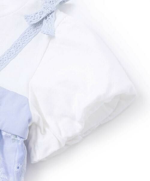 SLAP SLIP / スラップ スリップ ミニ丈・ひざ丈ワンピース | 【スラプリ】花柄シフォンレースリボンワンピース(80~130cm) | 詳細13