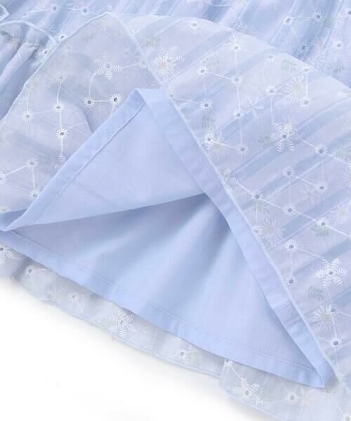 SLAP SLIP / スラップ スリップ ミニ丈・ひざ丈ワンピース | 【スラプリ】花柄シフォンレースリボンワンピース(80~130cm) | 詳細17