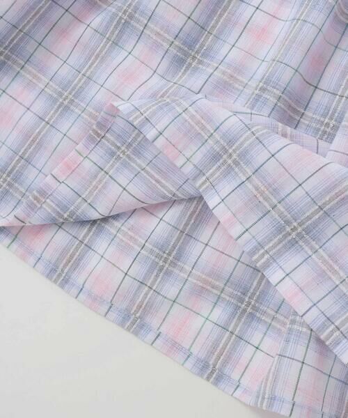 SLAP SLIP / スラップ スリップ ミニ丈・ひざ丈ワンピース | 【お揃い】マドラスチェック刺しゅう入りワンピース(80~130cm) | 詳細11