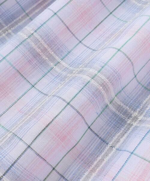 SLAP SLIP / スラップ スリップ ミニ丈・ひざ丈ワンピース | 【お揃い】マドラスチェック刺しゅう入りワンピース(80~130cm) | 詳細12