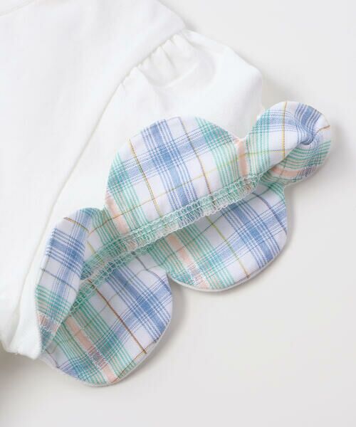 SLAP SLIP / スラップ スリップ ミニ丈・ひざ丈ワンピース | 【お揃い】マドラスチェック刺しゅう入りワンピース(80~130cm) | 詳細20