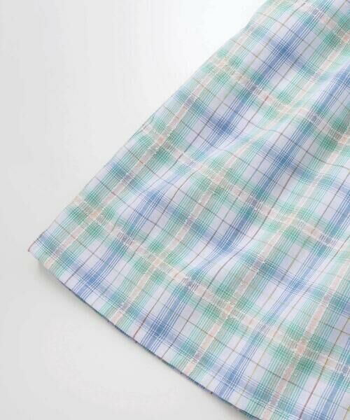 SLAP SLIP / スラップ スリップ ミニ丈・ひざ丈ワンピース | 【お揃い】マドラスチェック刺しゅう入りワンピース(80~130cm) | 詳細21