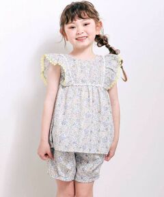 SLAP SLIP / スラップ スリップ その他トップス | 花柄チュニック+ショーパンセットアップ(80~130cm)