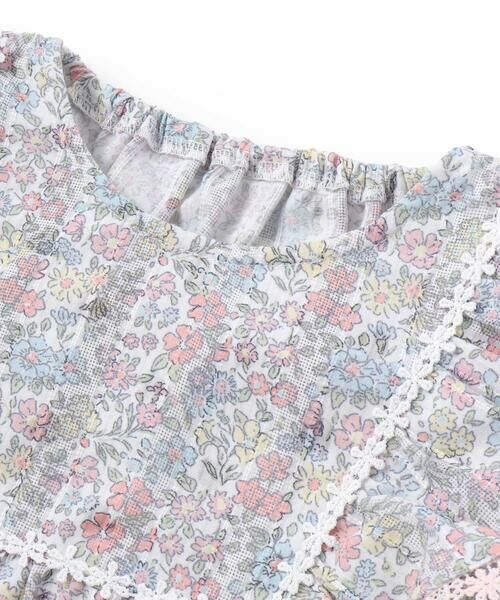 SLAP SLIP / スラップ スリップ その他トップス | 花柄チュニック+ショーパンセットアップ(80~130cm) | 詳細3