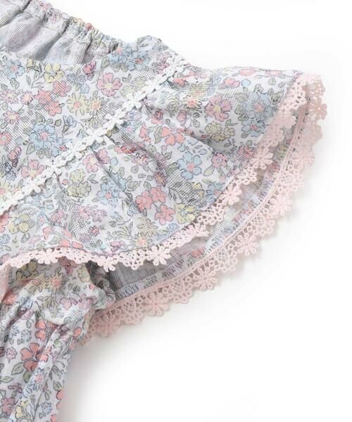 SLAP SLIP / スラップ スリップ その他トップス | 花柄チュニック+ショーパンセットアップ(80~130cm) | 詳細4