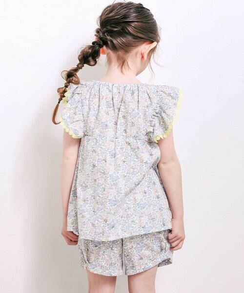 SLAP SLIP / スラップ スリップ その他トップス | 花柄チュニック+ショーパンセットアップ(80~130cm) | 詳細17
