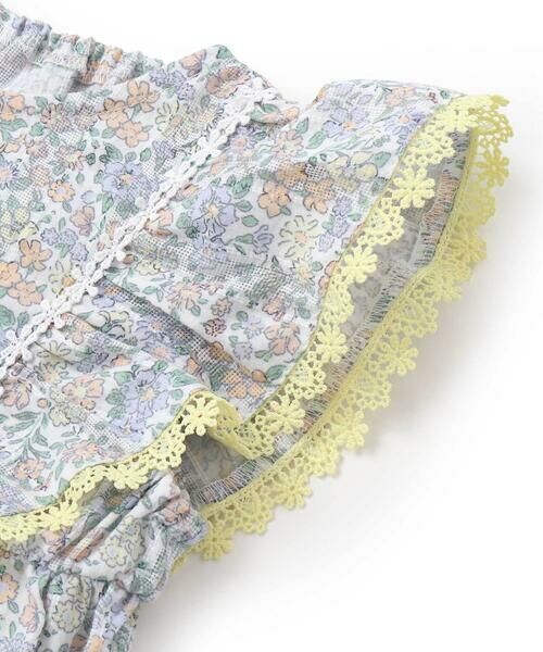 SLAP SLIP / スラップ スリップ その他トップス | 花柄チュニック+ショーパンセットアップ(80~130cm) | 詳細21