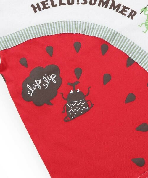 SLAP SLIP / スラップ スリップ その他トップス | フルーツ昆虫プリント半袖Tシャツ+パンツセットアップ(80~130cm) | 詳細8