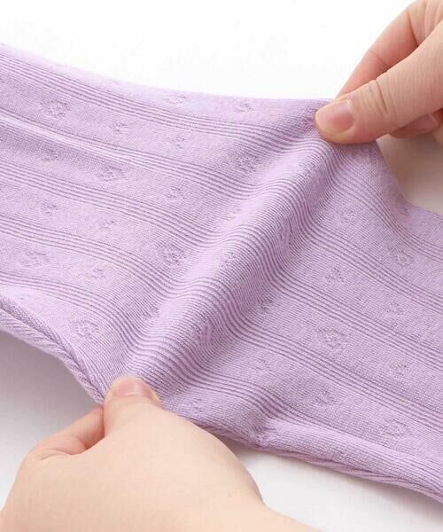 SLAP SLIP / スラップ スリップ レギンス・スパッツ | 裾チュールレース7分丈レギンス(80~120cm) | 詳細11