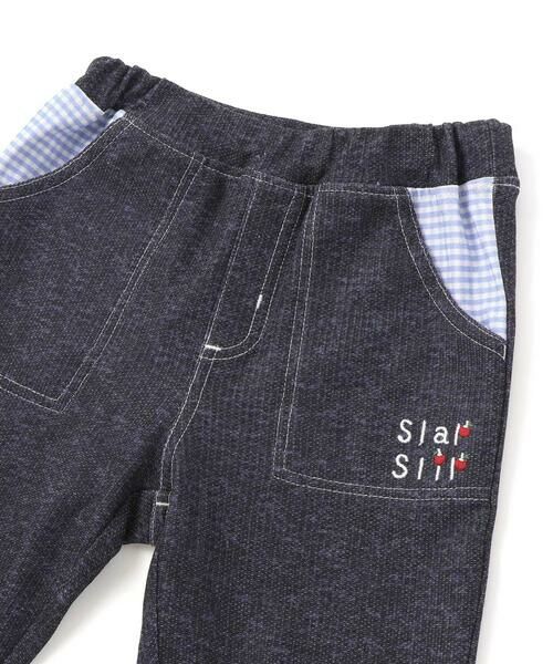 SLAP SLIP / スラップ スリップ その他パンツ | 裾折り返しチェック柄7分丈パンツ(80~130cm) | 詳細6