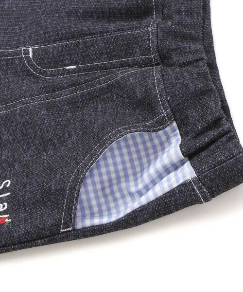 SLAP SLIP / スラップ スリップ その他パンツ | 裾折り返しチェック柄7分丈パンツ(80~130cm) | 詳細7