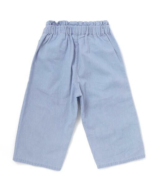 SLAP SLIP / スラップ スリップ ショート・ハーフ・半端丈パンツ | ウエストリボン付き7分丈リラックスパンツ(90~130cm) | 詳細4